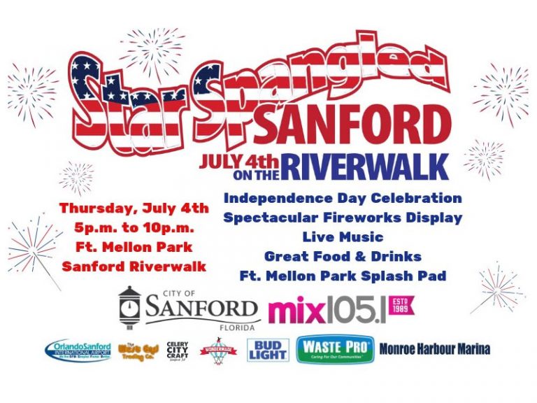 Star Spangled Sanford July 4th on The Riverwalk Historic Downtown Sanford