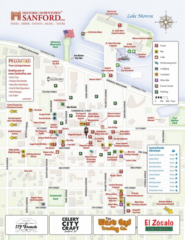 downtown-map-historic-downtown-sanford - Historic Downtown Sanford